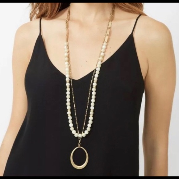 Stella & Dot Jewelry - Stella & Dot Natia Gold Layered Necklace Pendant